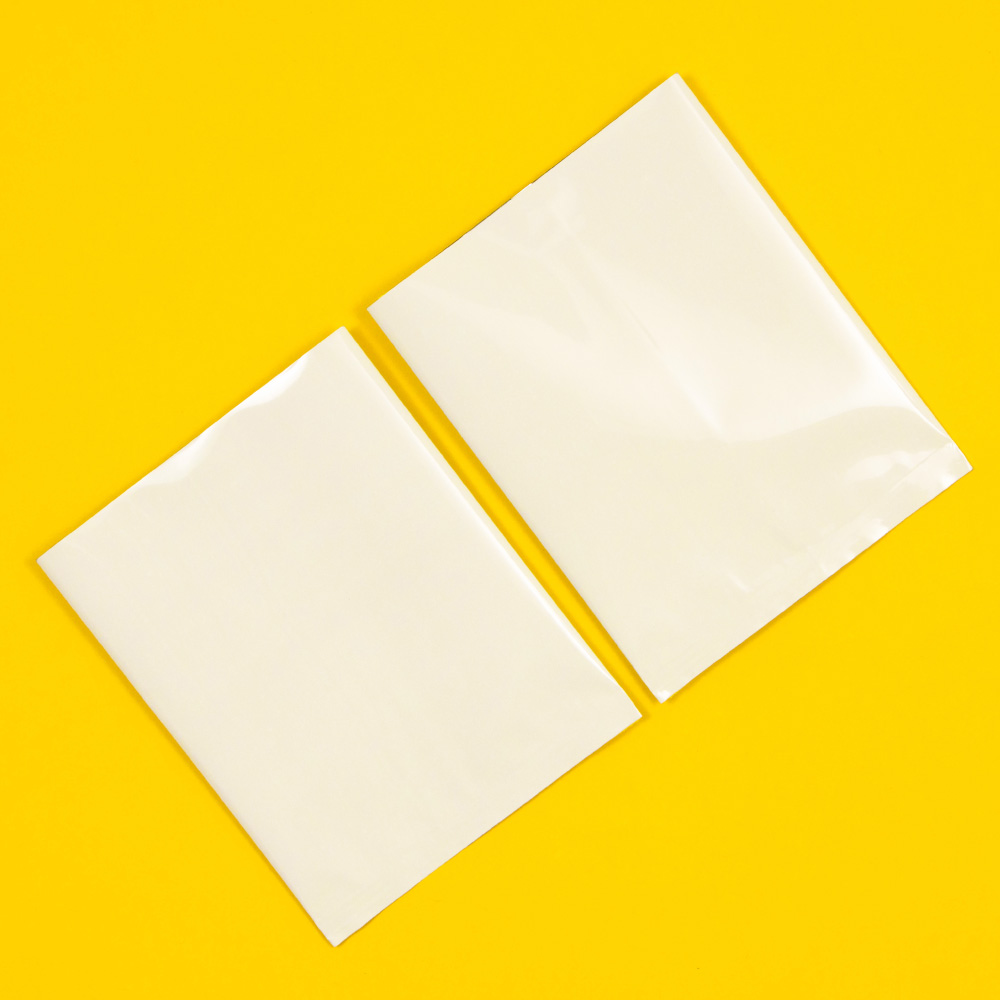 Bolsa Triplex plana lisa Blanca 100g 120x155mm